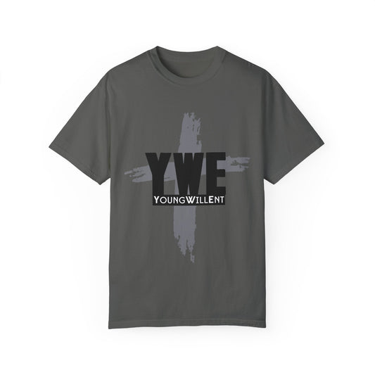 Young Will Garment-Dyed Logo T-shirt