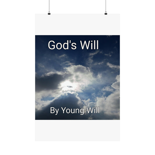 Young Will - 5th Album:God's Will Matte Vertical Posters